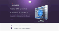 Desktop Screenshot of akoyatech.co.uk