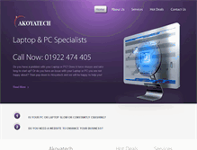 Tablet Screenshot of akoyatech.co.uk